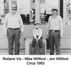 Roland Vis - Mike Wilford - Jon Wilford - Circa 1968